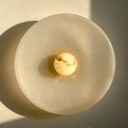 Aureole Sconce - Alabaster Globe