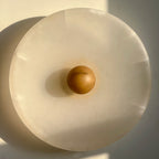 Aureole Sconce - Alabaster Globe