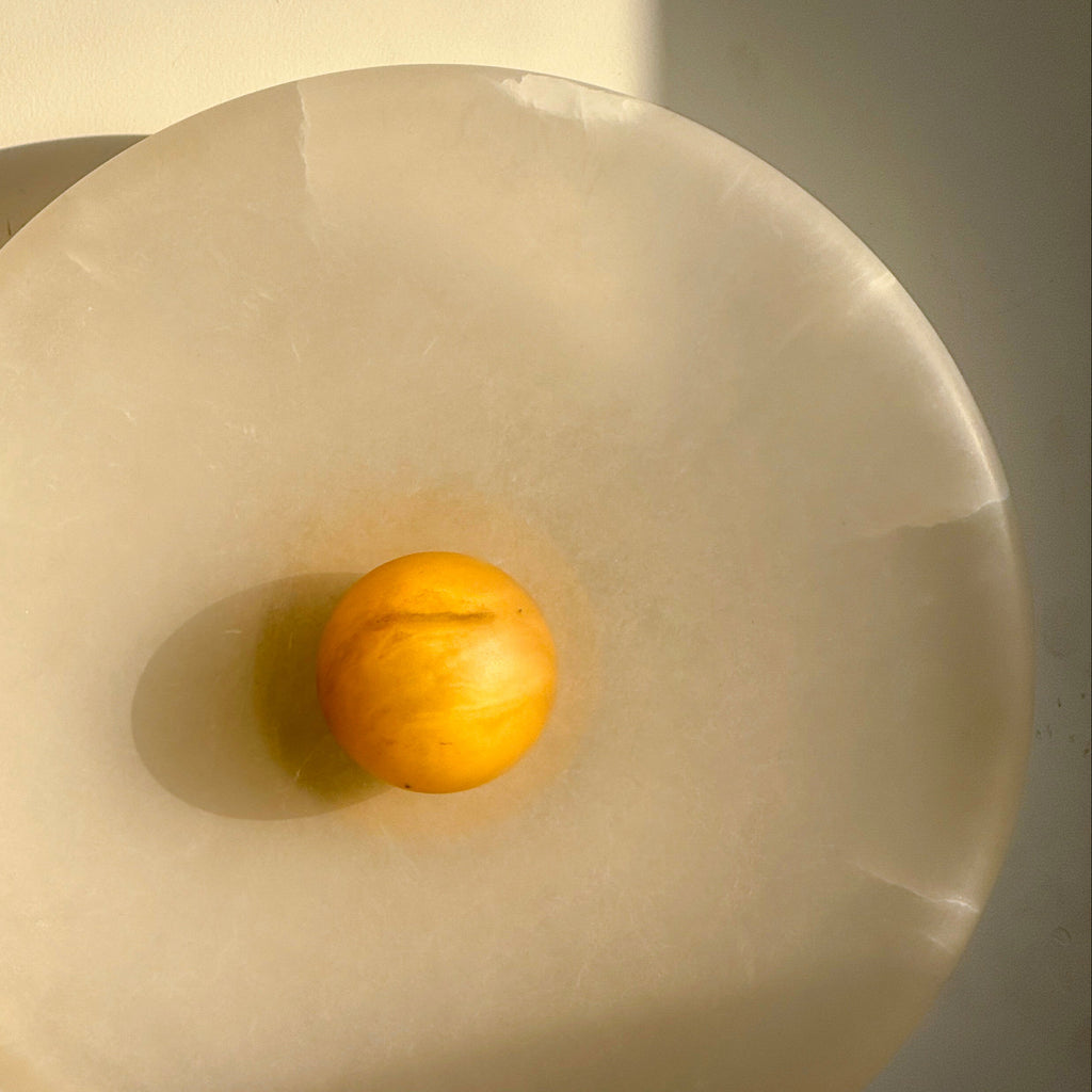 Aureole Trio Sconce - Alabaster