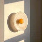 Aureole Sconce - Alabaster Globe