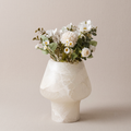 Pedestal Vase - Alabaster