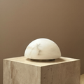 Mini Dome Alabaster Table Lamp