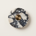 Brass Medallion - Calacatta Viola