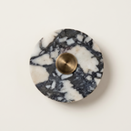 Brass Medallion - Calacatta Viola