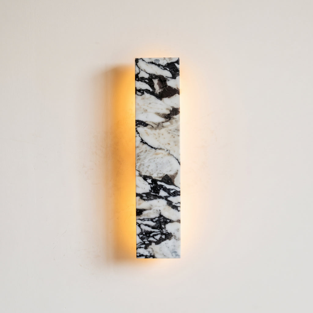 LINEA Marble Wall Sconce - Calacatta Viola