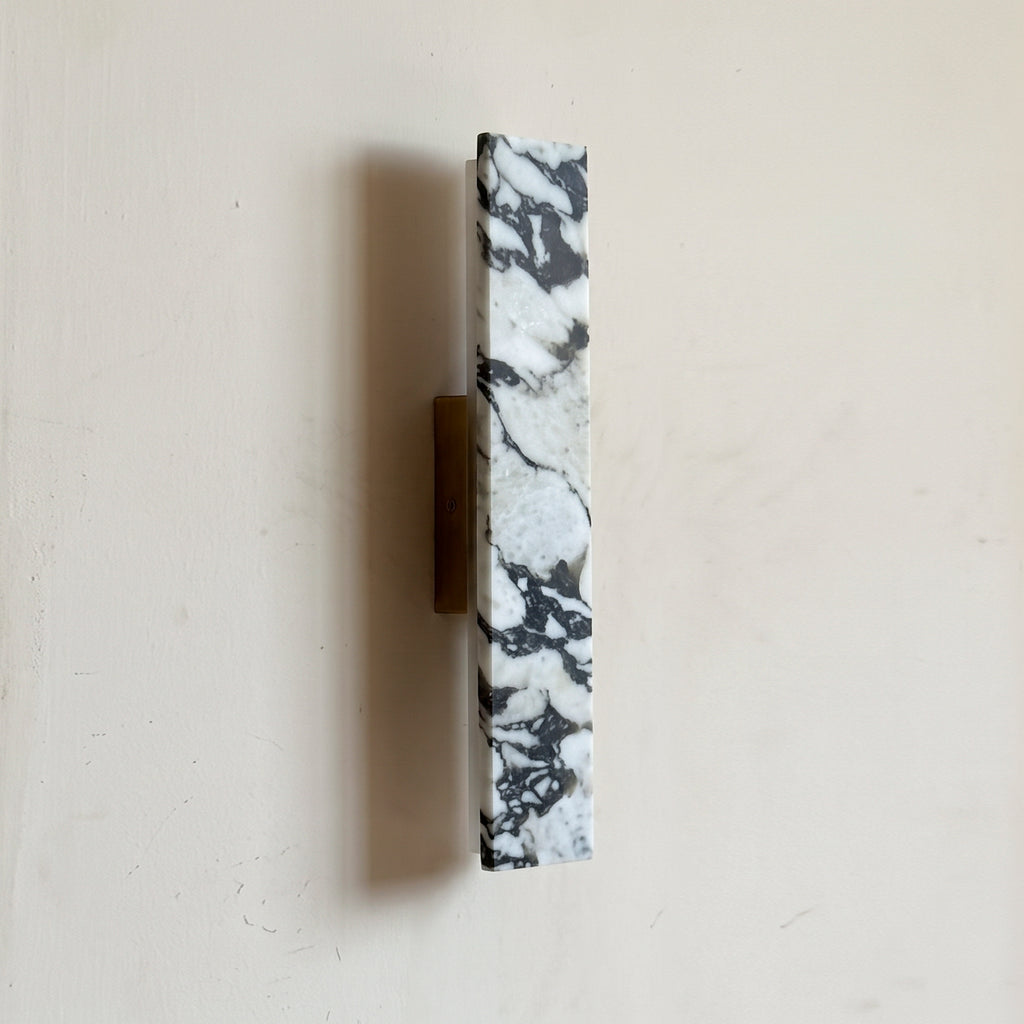 LINEA Marble Wall Sconce - Calacatta Viola
