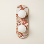 Opus Duo Sconce - Calacatta  Viola Rosso