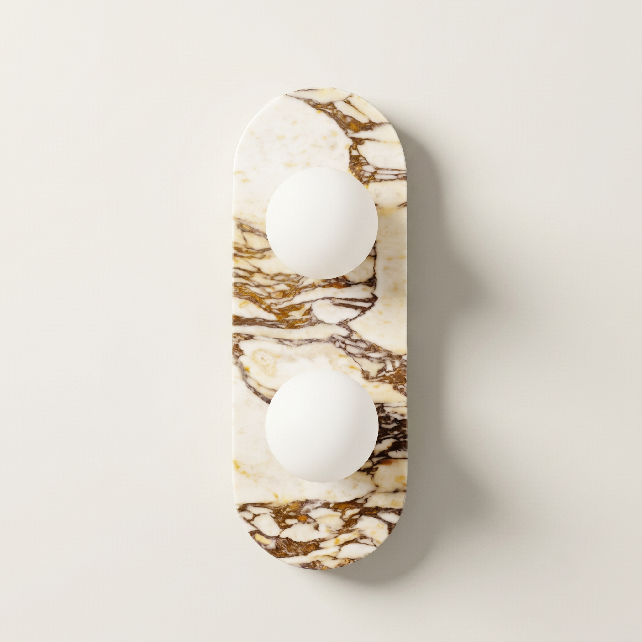 Opus Duo Sconce - Calacatta Viola