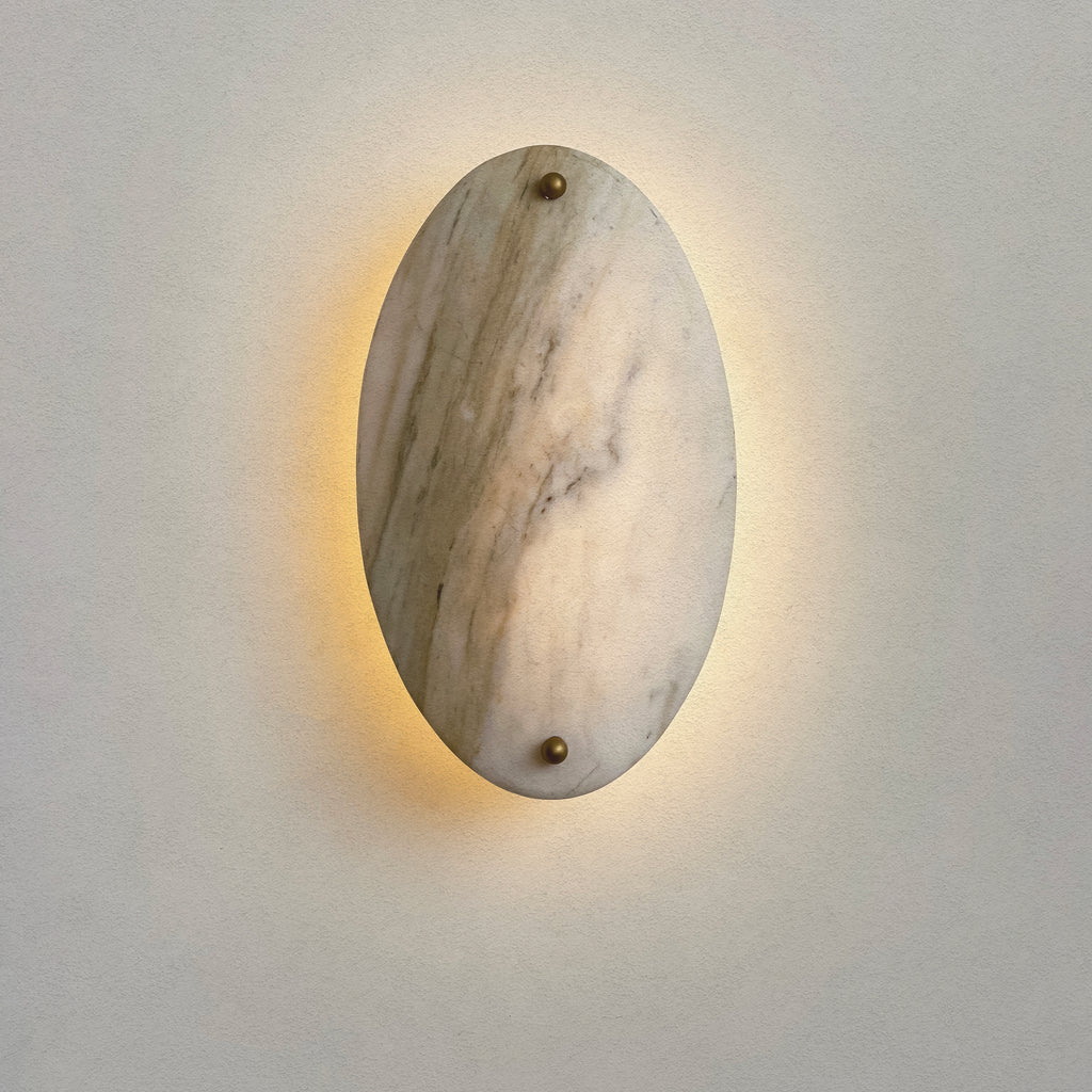 Halo Oval Calacatta Gold