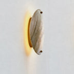 Halo Oval Calacatta Gold
