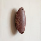 Halo Oval Sconce - Travertine Rosso