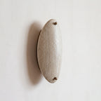 Halo Oval Sconce - Travertine
