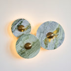 Terrain Canvas - Green Marble Light Trio