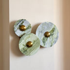 Terrain Canvas - Green Marble Light Trio