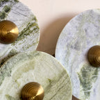Terrain Canvas - Green Marble Light Trio