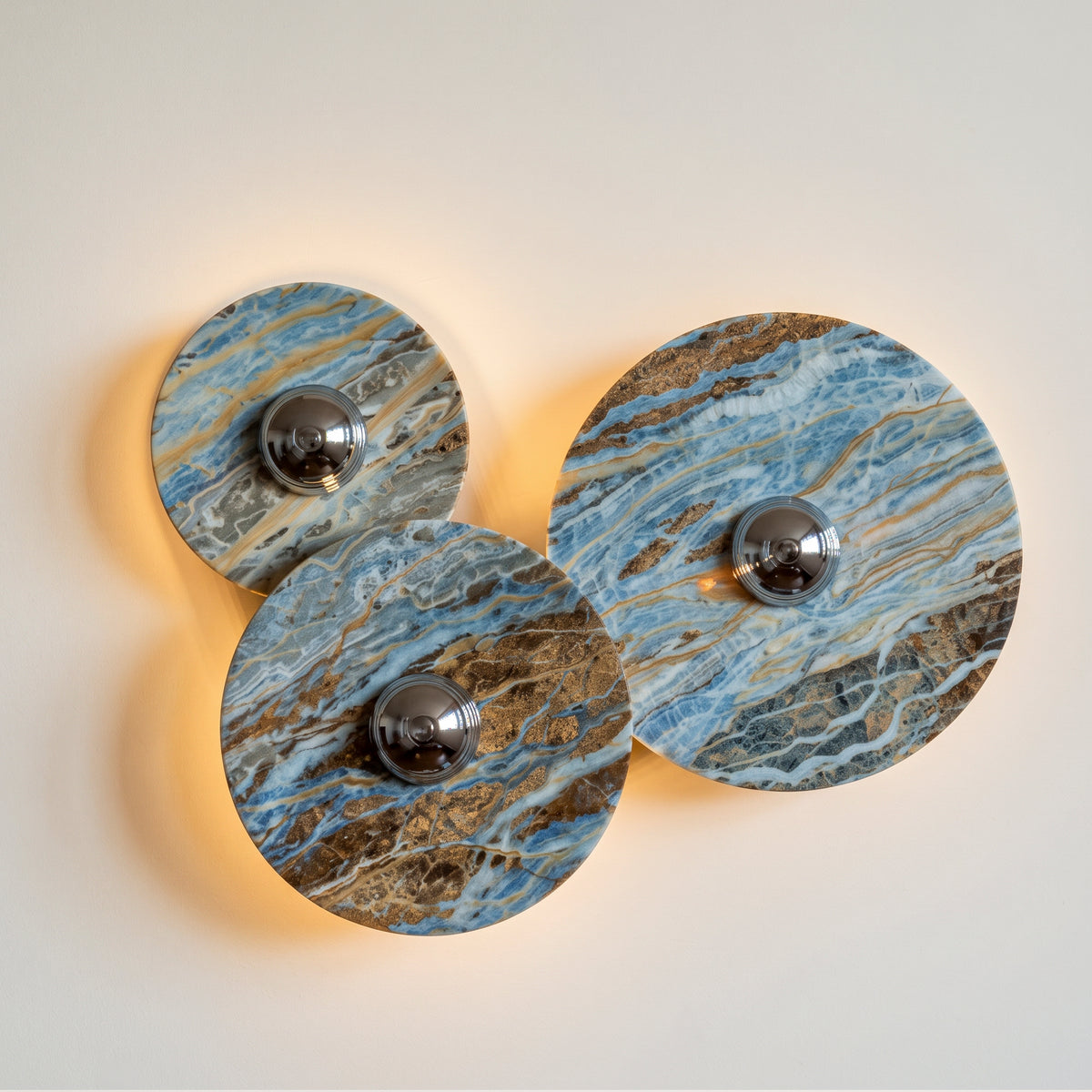 Terrain Canvas - Lux Blue Light Trio