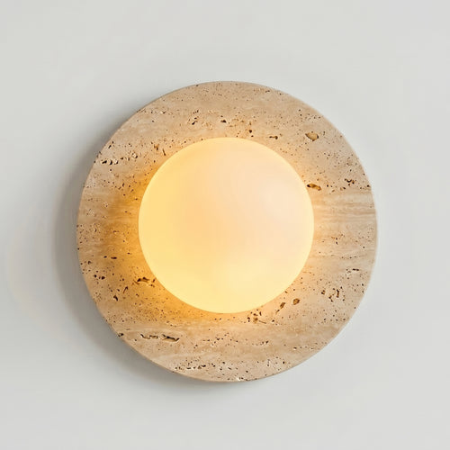 Cameo Sconce- Travertine