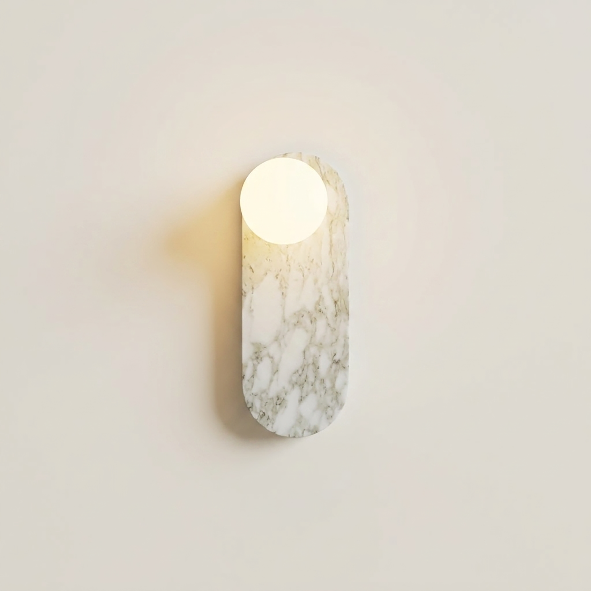 Marlowe Elong Sconce - Arabescato