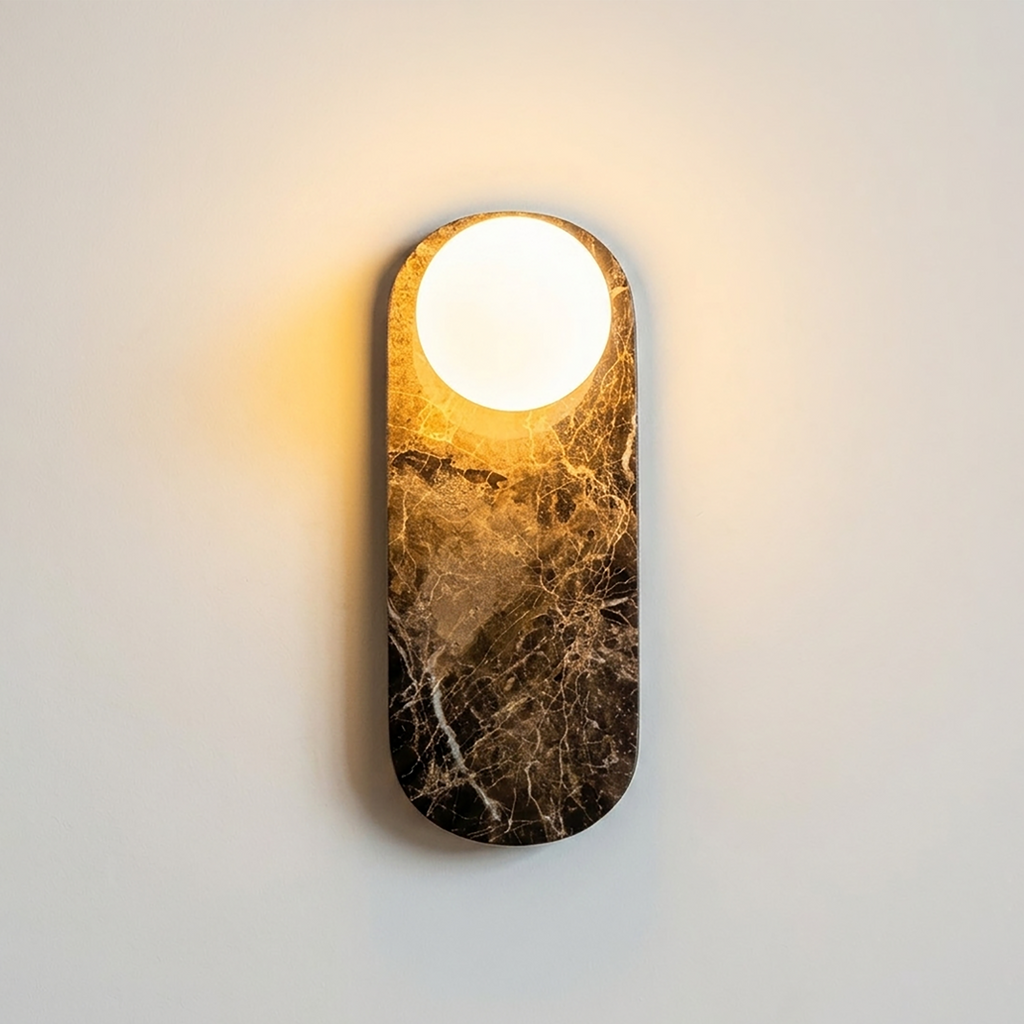 Marlowe Elong Sconce - Emperador