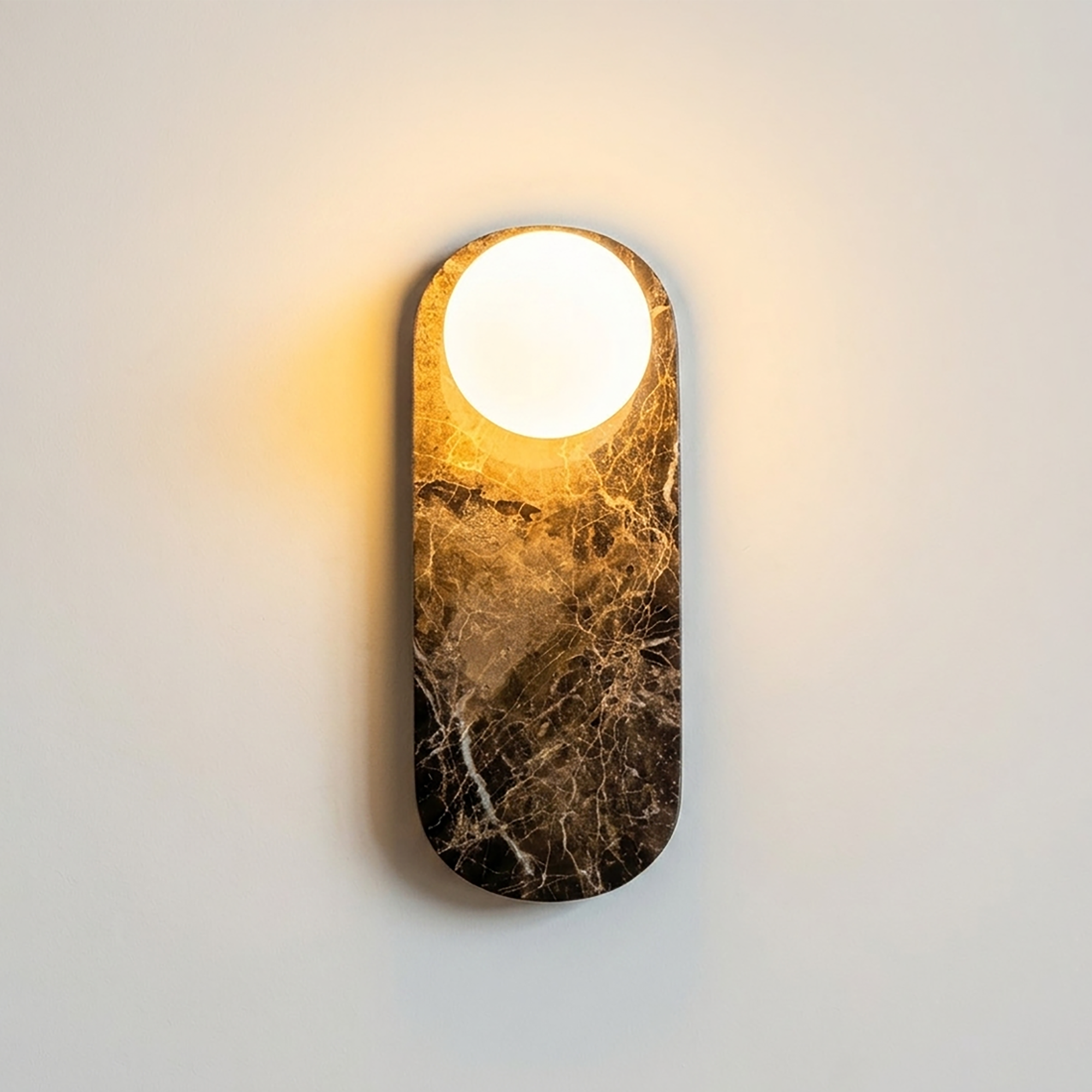 Marlowe Elong Sconce - Emperador