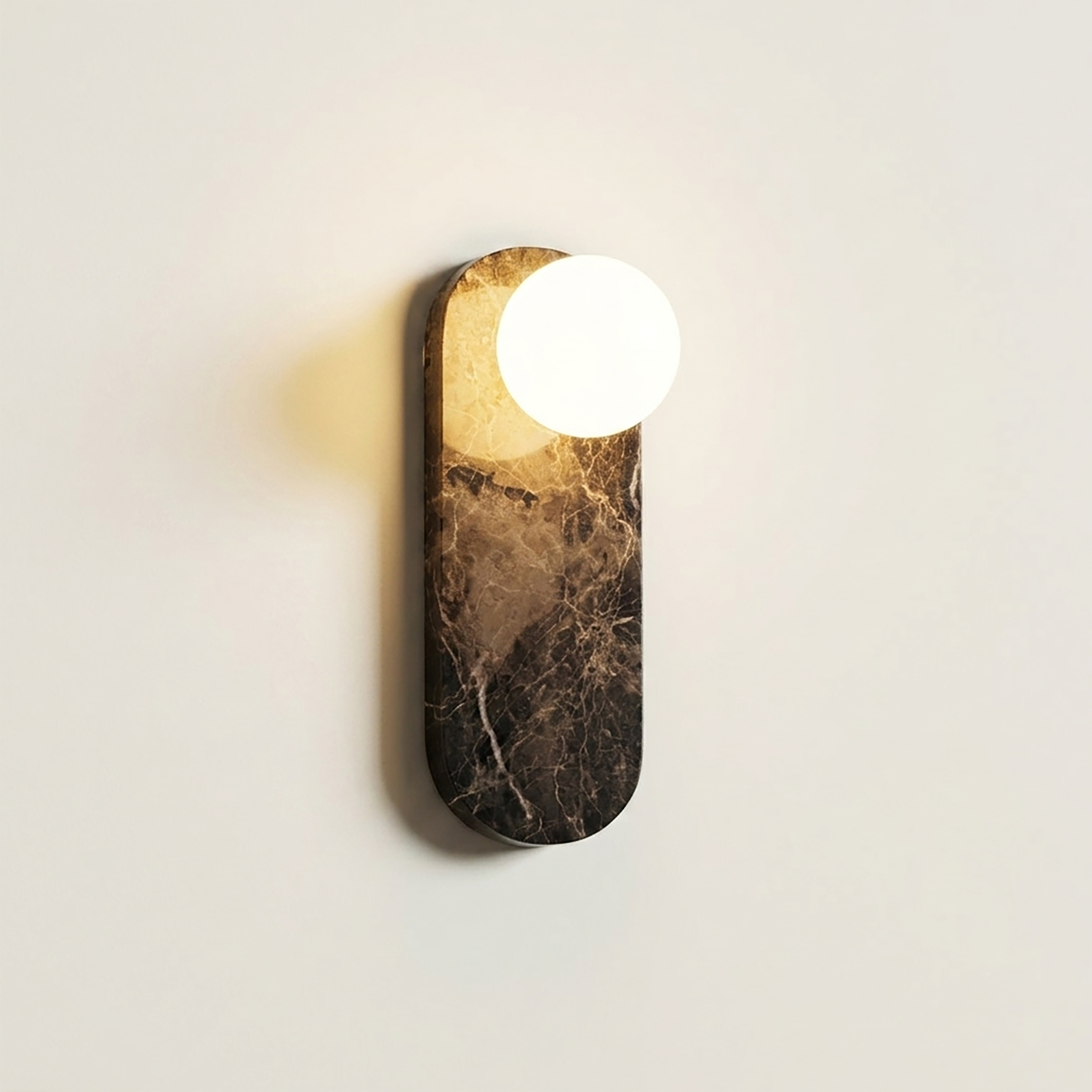 Marlowe Elong Sconce - Emperador