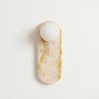 Marlowe Elong Sconce - Milky Onyx