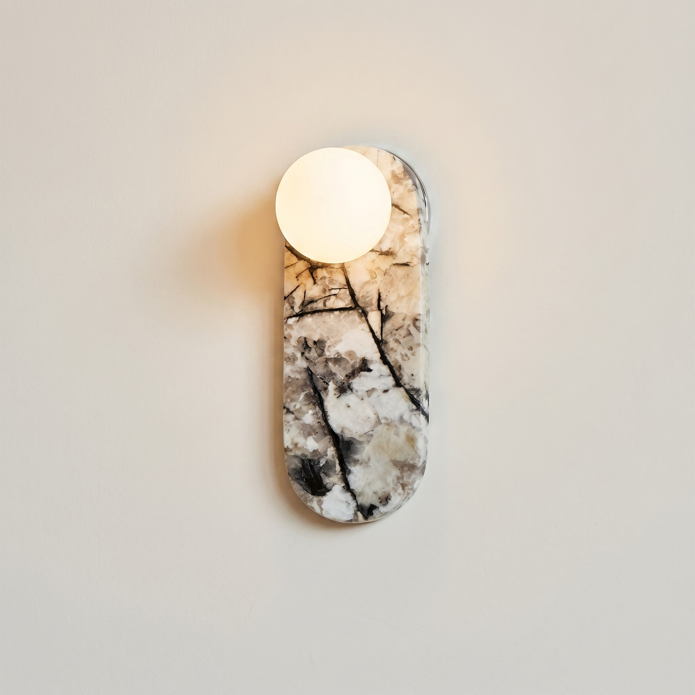 Marlowe Elong Sconce - Patagonia quartzite