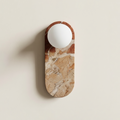 Marlowe Elong Sconce - Rosso Antico