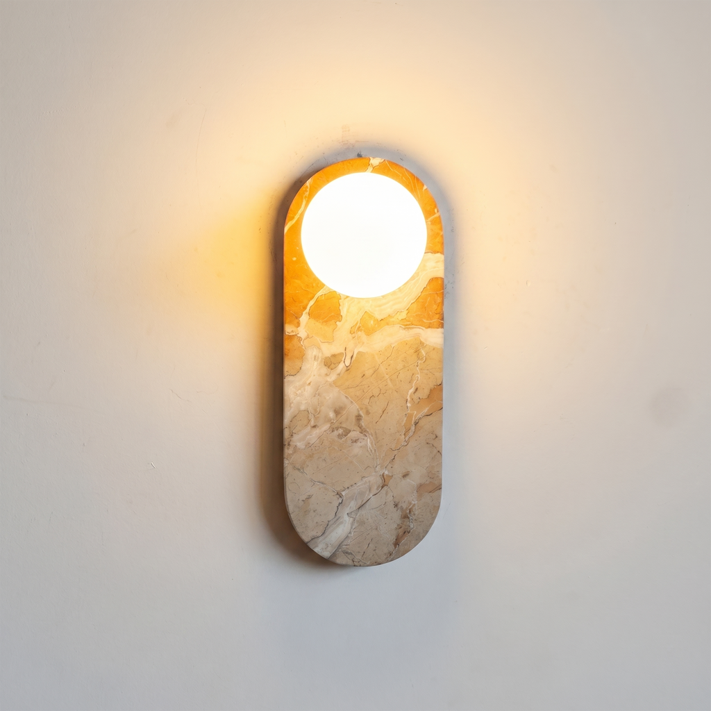 Marlowe Elong Sconce - Rosso Antico