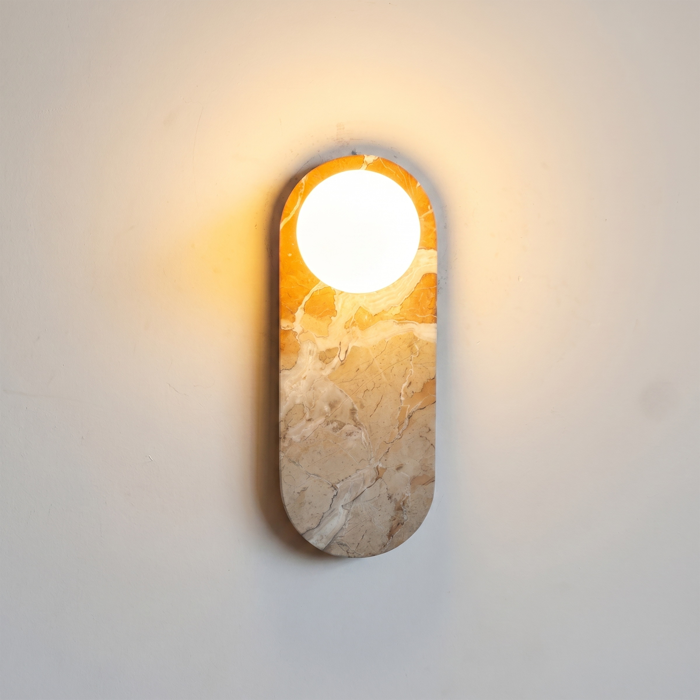 Marlowe Elong Sconce - Rosso Antico
