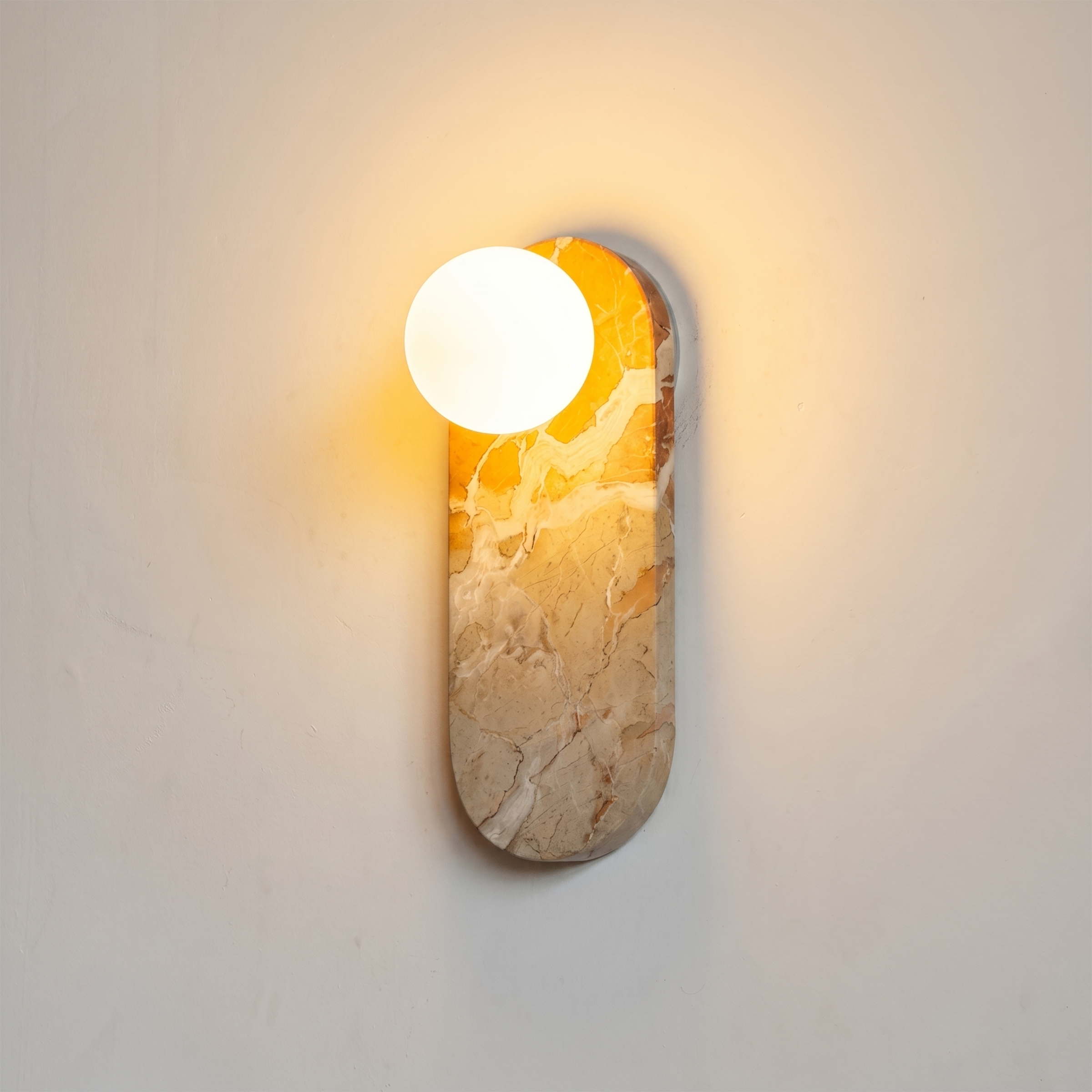 Marlowe Elong Sconce - Rosso Antico