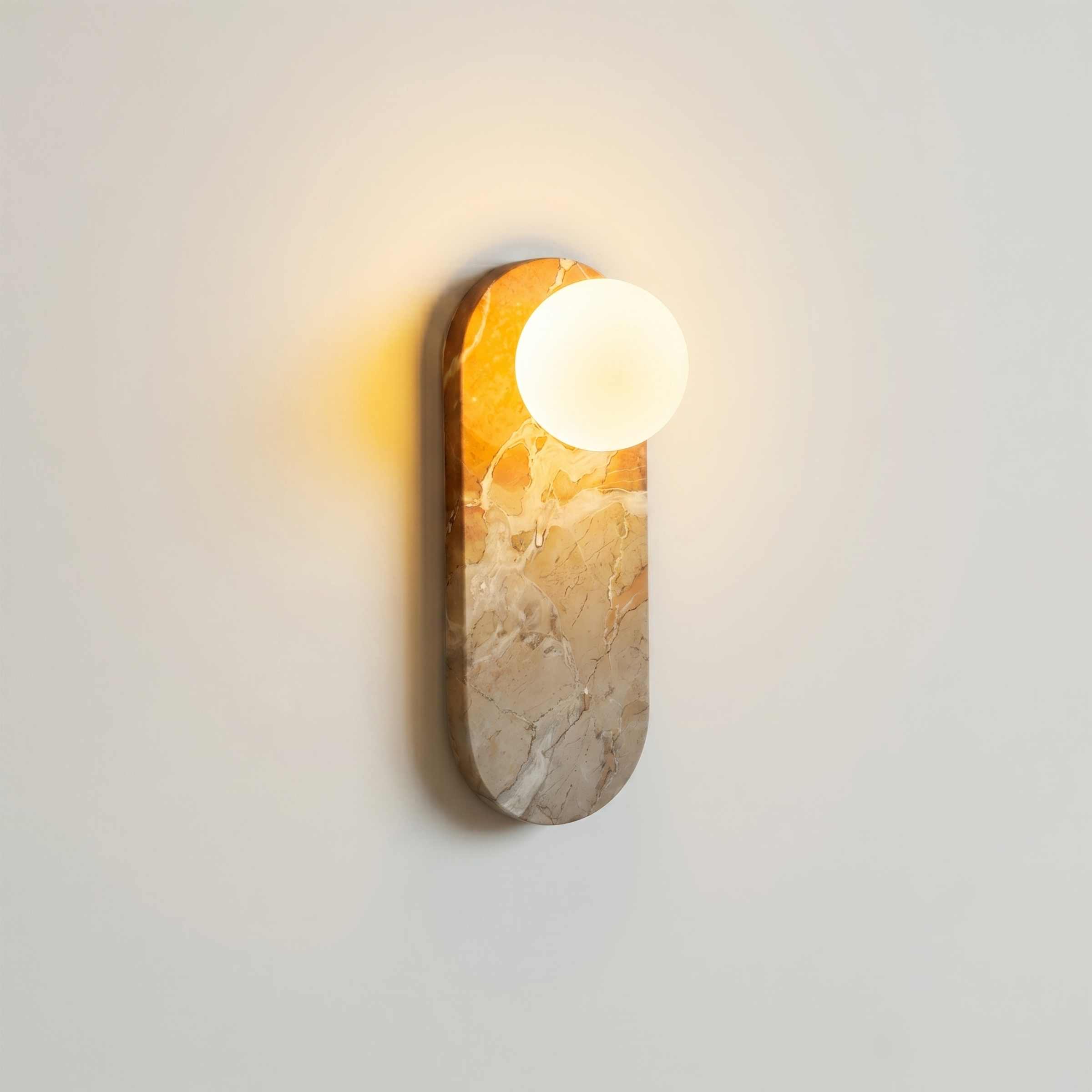 Marlowe Elong Sconce - Rosso Antico