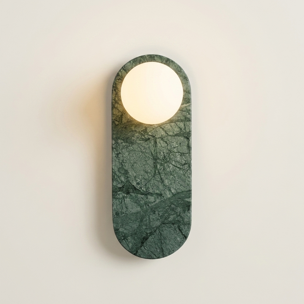 Marlowe Elong Sconce - Verde Green