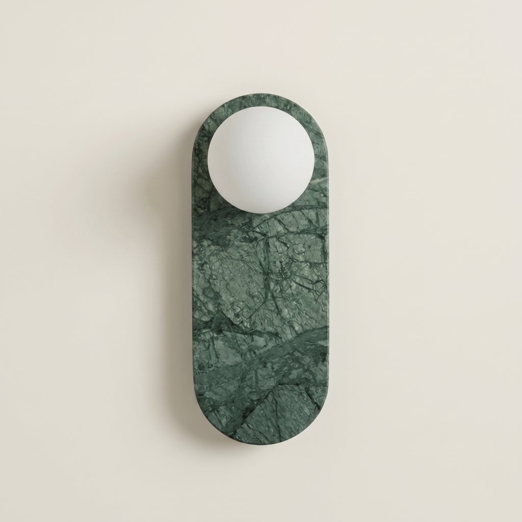 Marlowe Elong Sconce - Verde Green