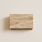 Up Down Slab Sconce- Travertine