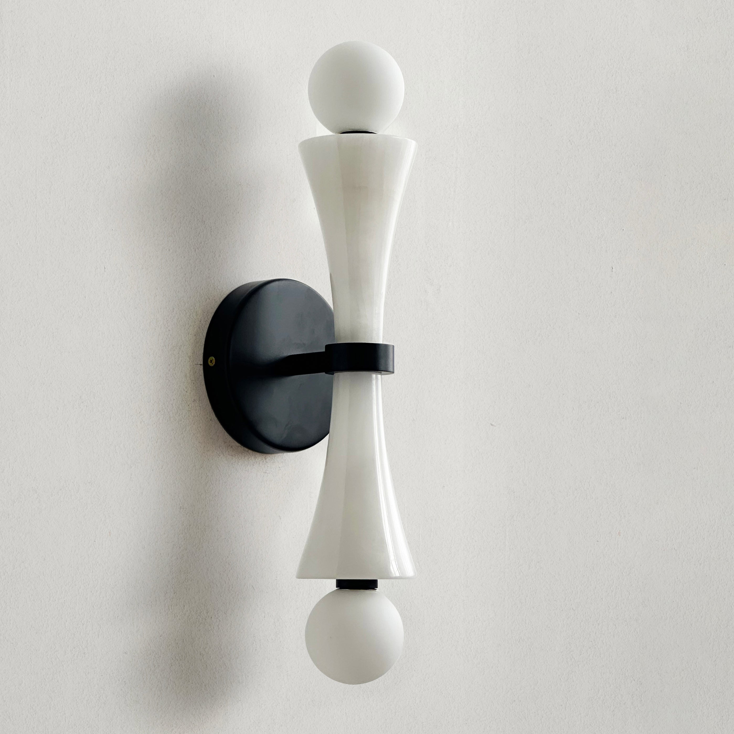 Calyx Wall Sconce - Milky Onyx