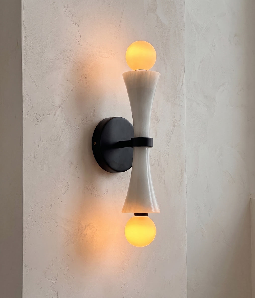 Calyx Wall Sconce - Milky Onyx