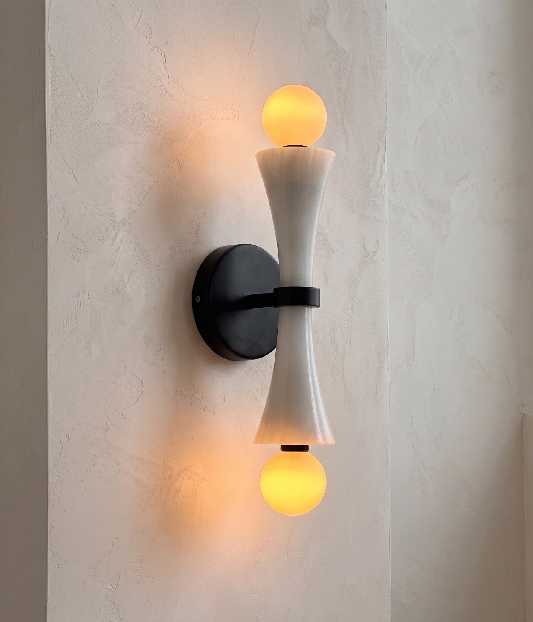 Calyx Wall Sconce - Milky Onyx