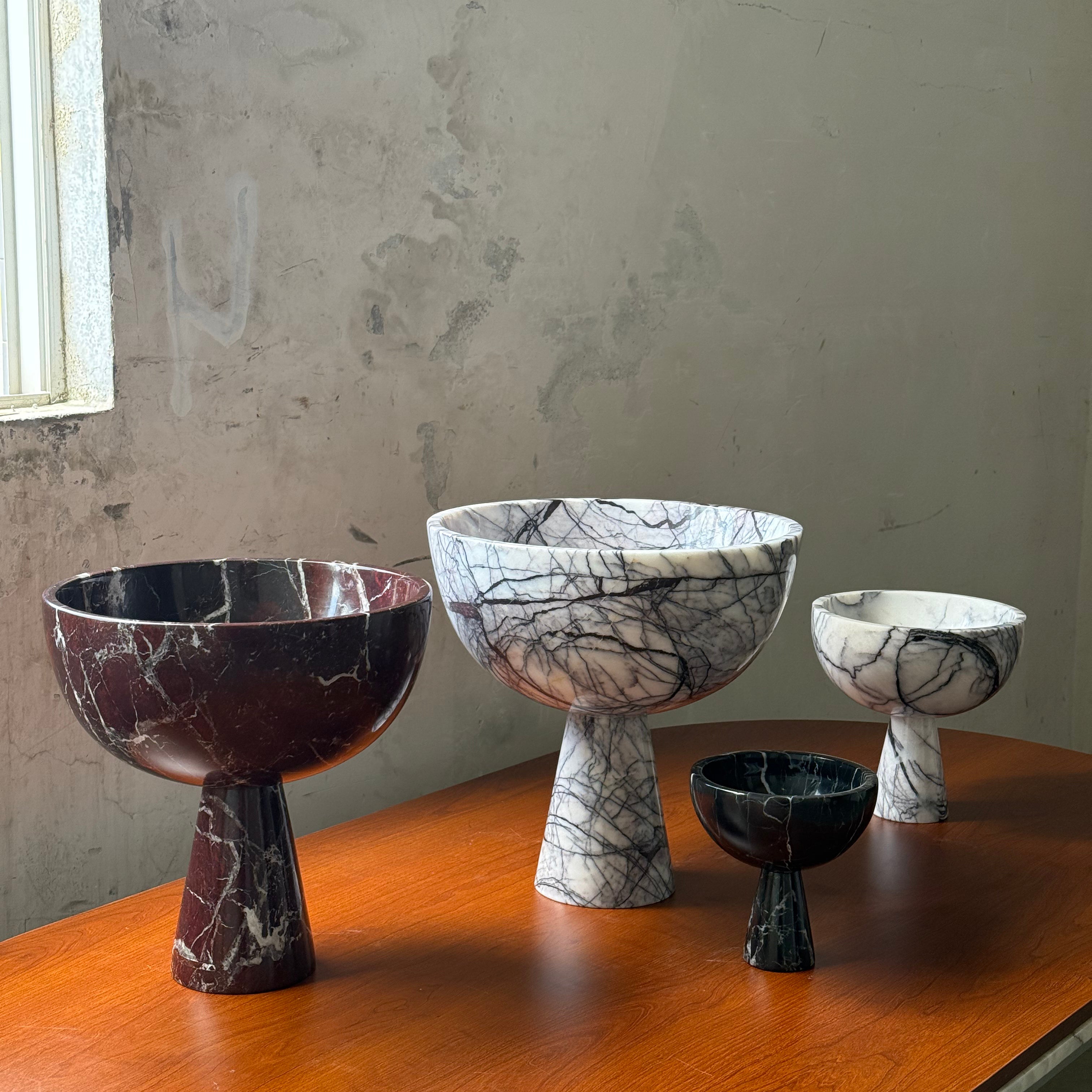 Kylix Marble Pedestal Bowl