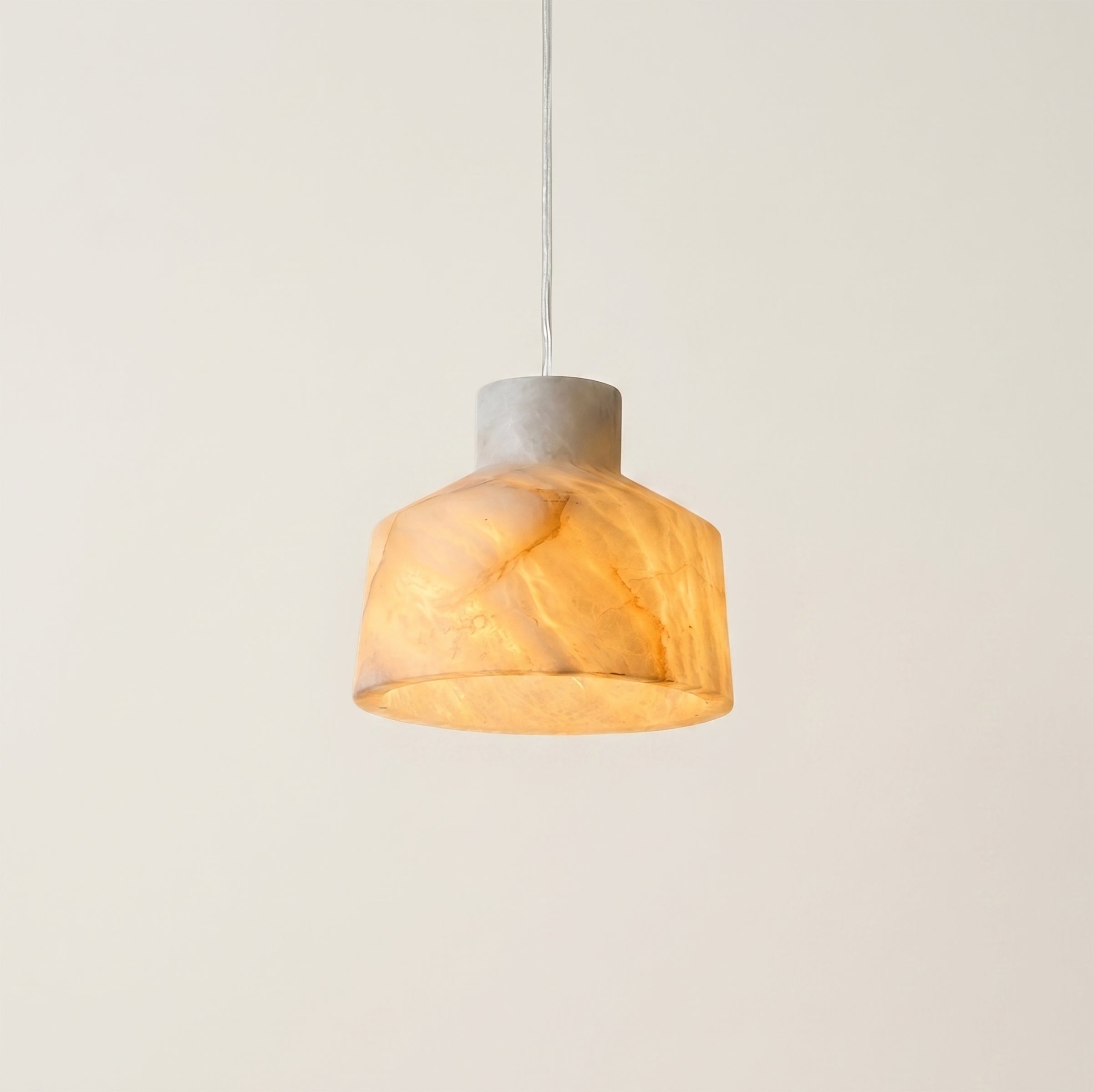 Autumn Glow Pendant - Alabaster
