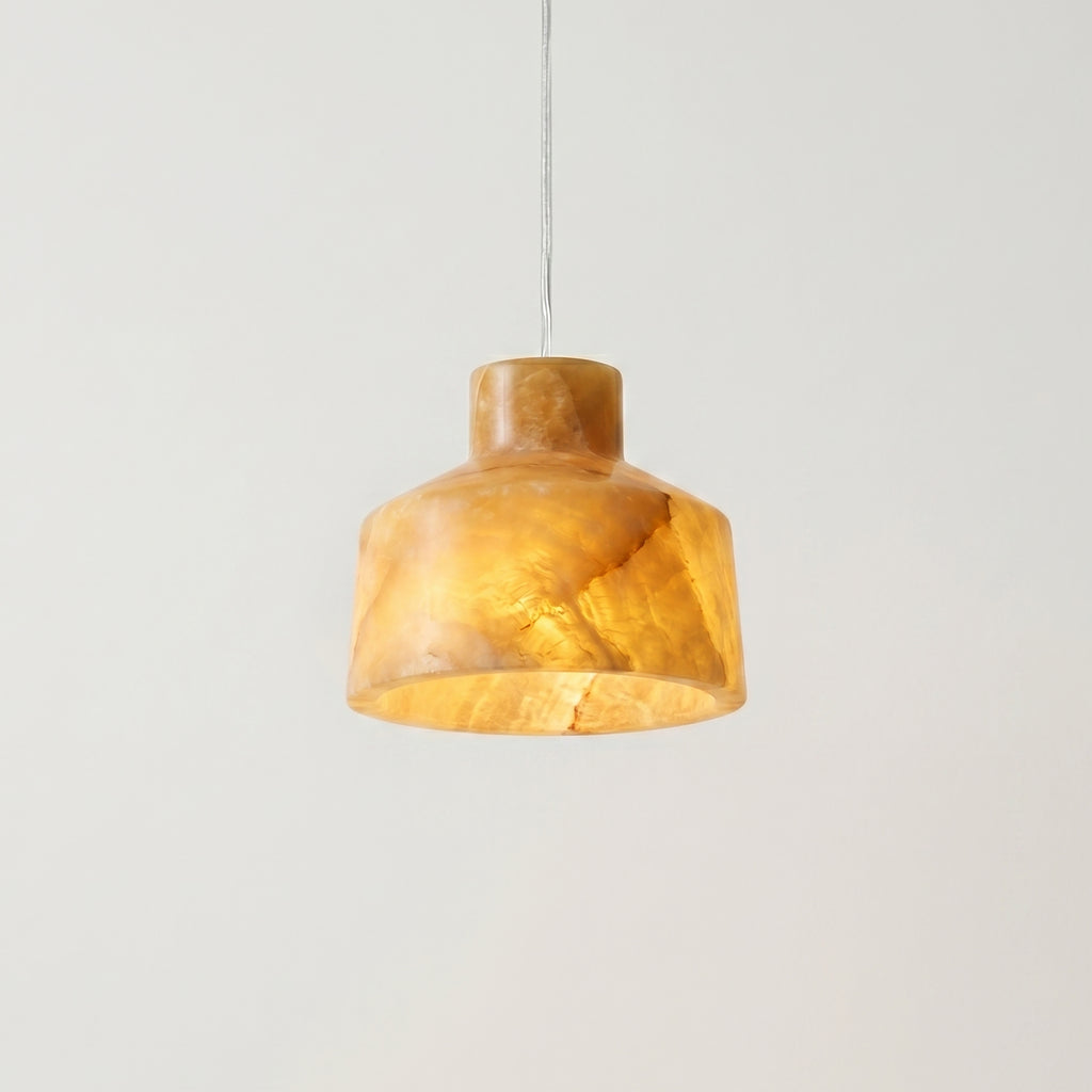 Autumn Glow Pendant - Alabaster