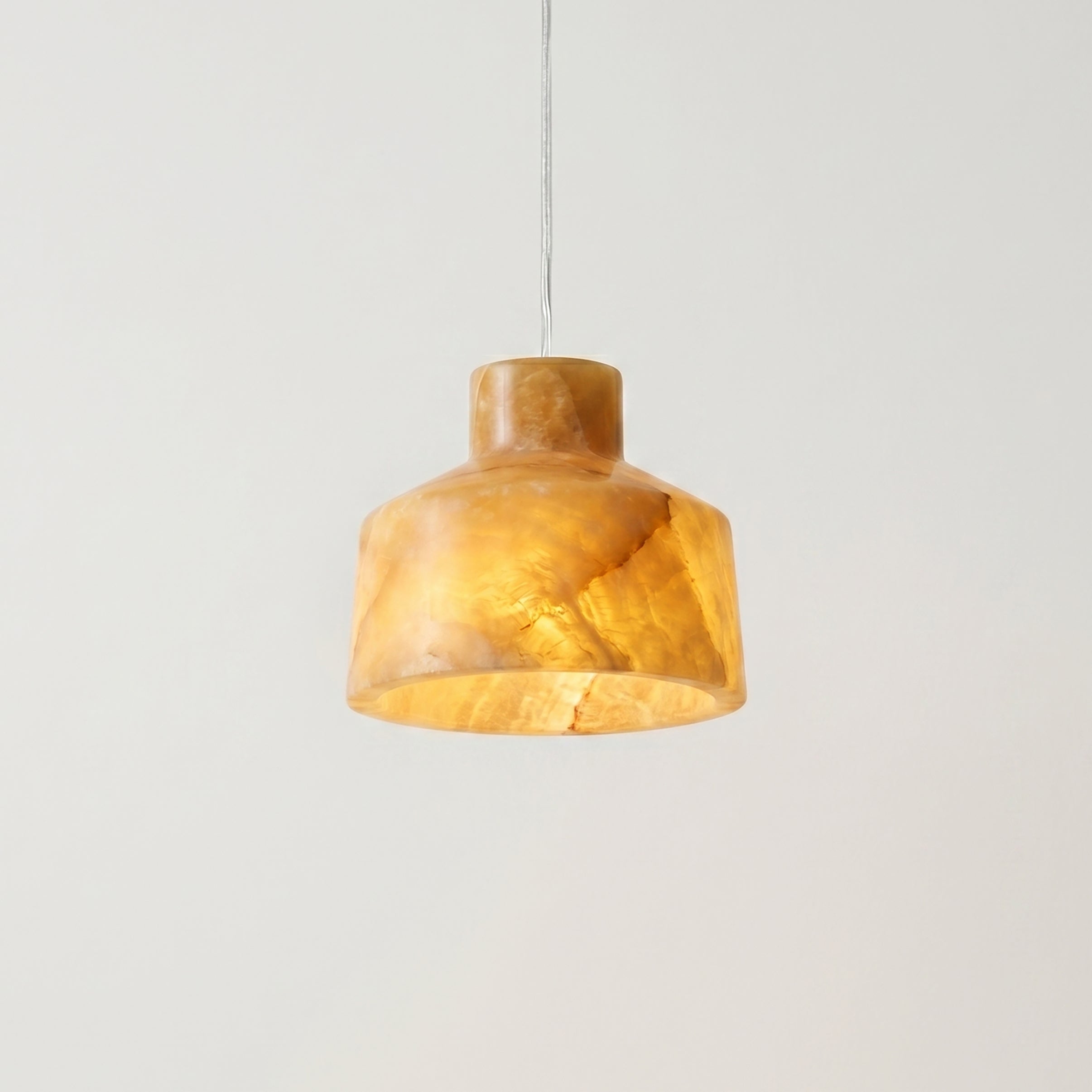 Autumn Glow Pendant - Alabaster