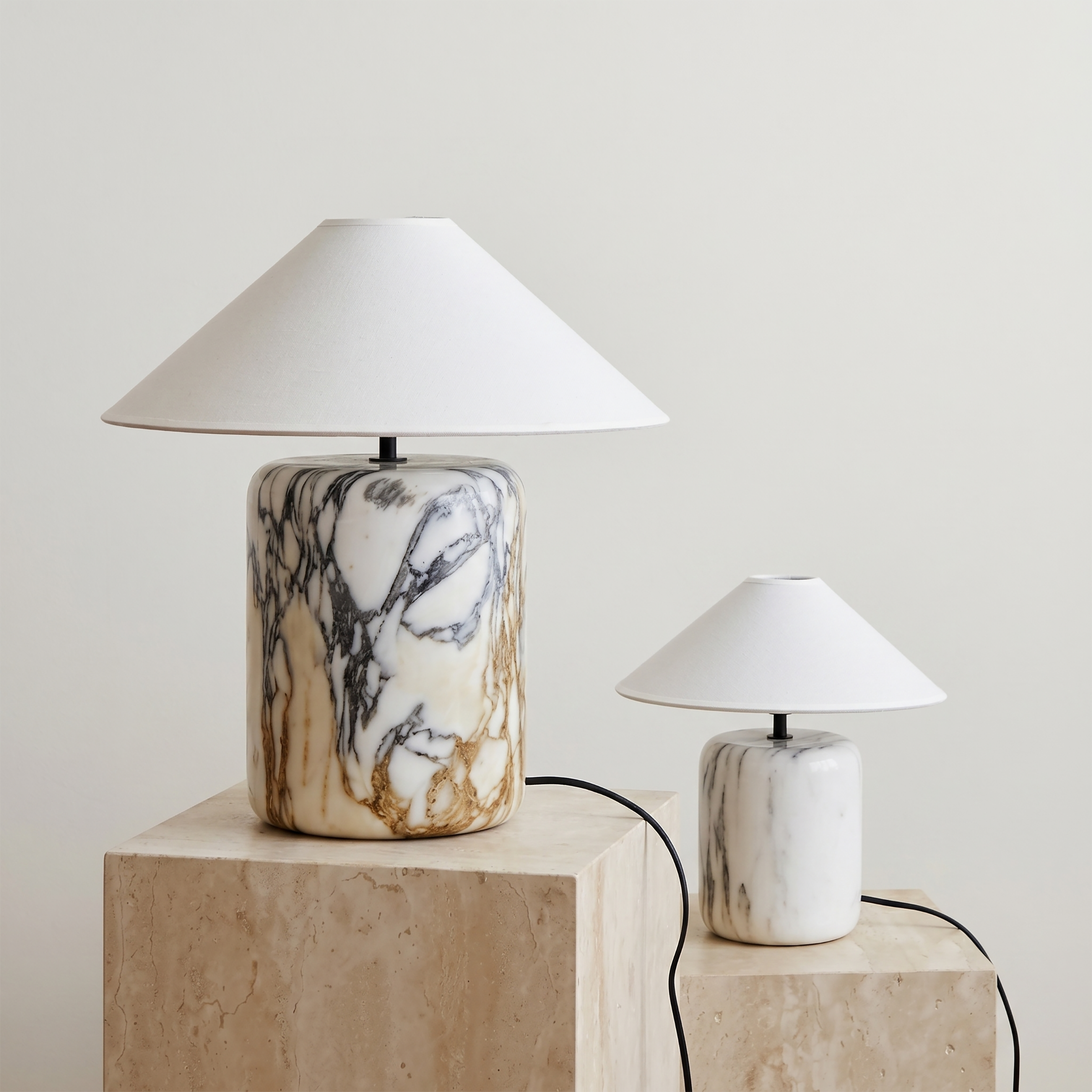 Wabi-Sabi - Calacatta Gold Table Lamp