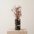 Handcrafted Natural Stone Vase & Candle Holder