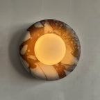 Marlowe Sconce - Calacatta Viola Rosso