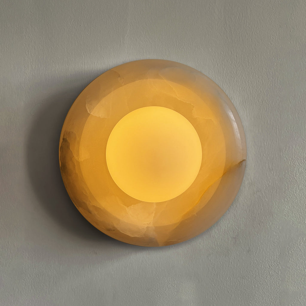 Marlowe Sconce - Milky Onyx