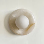 Marlowe Sconce - Milky Onyx