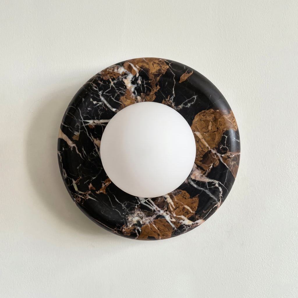 Marlowe Sconce - Nero Portoro