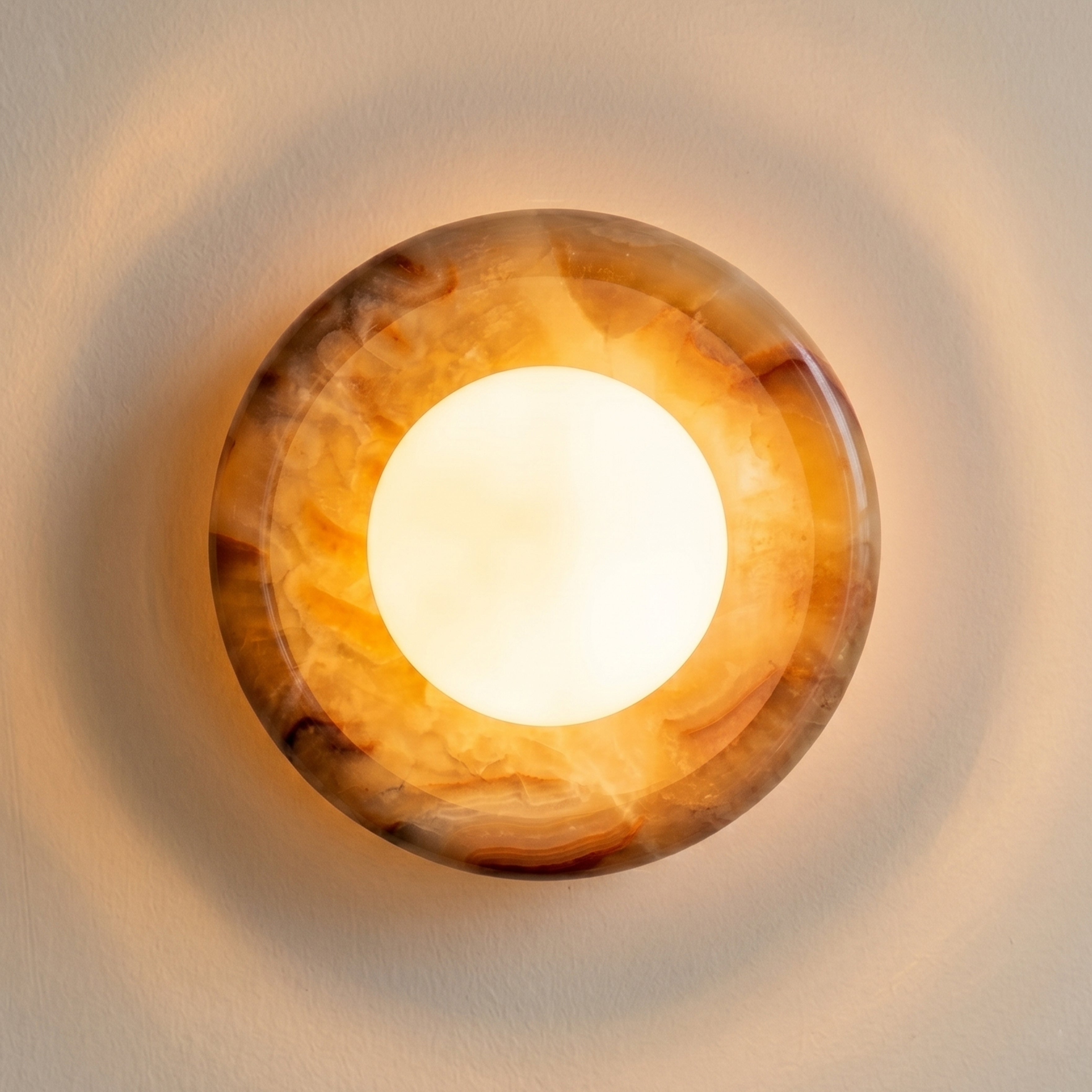 Marlowe Sconce - Rosewood Onyx