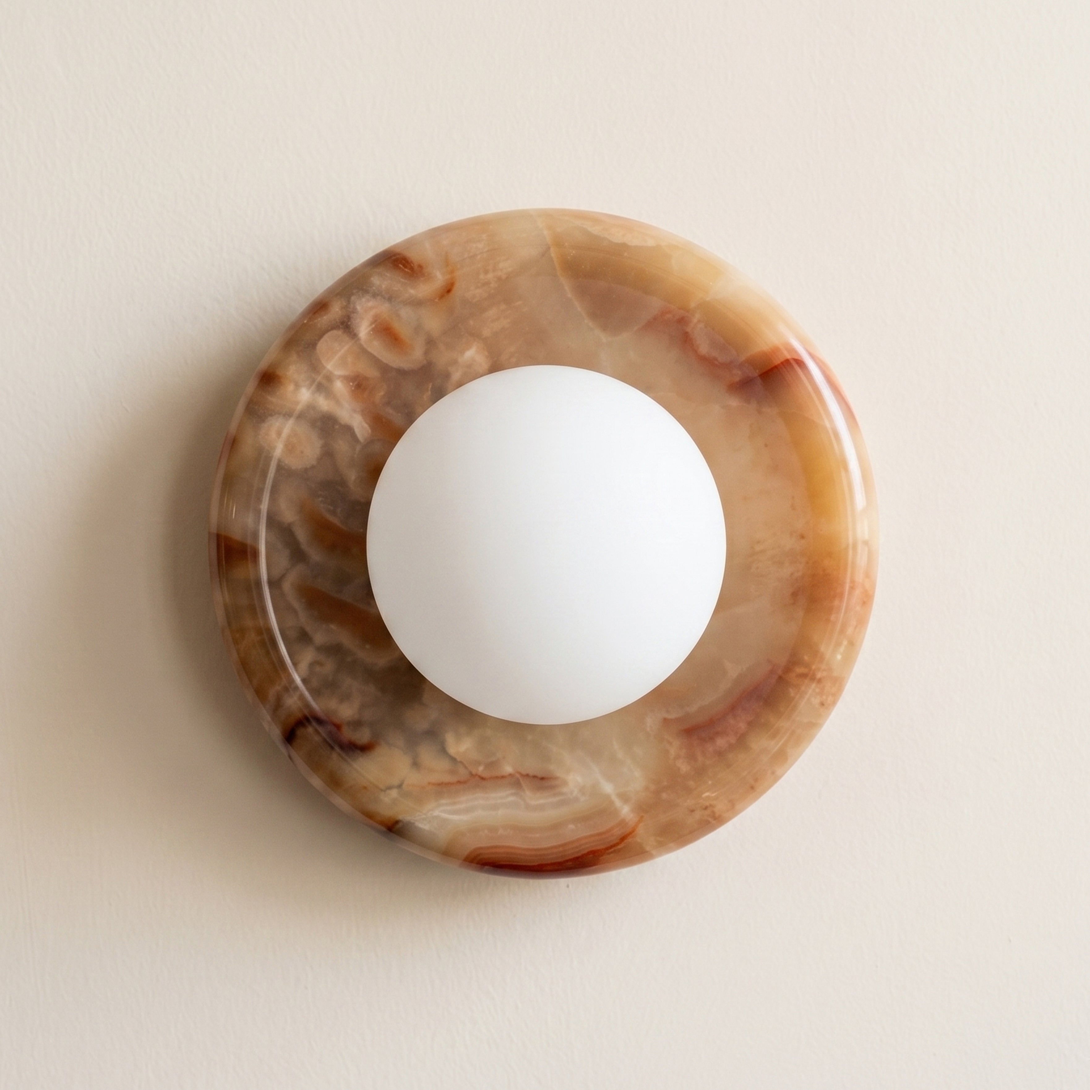 Marlowe Sconce - Rosewood Onyx